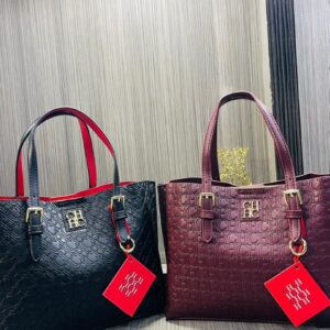 Tory Burch Robinson Embossed Leather Tote